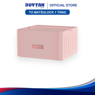 Tủ lắp ghép MatsuLock 1 ngăn DUY TÂN nhựa PP/ABS, hộc tủ tháo lắp linh hoạt, tủ quần áo đa năng, tiện lợi