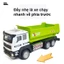 Đồ chơi xe tải chở vật liệu xây dựng bằng hợp kim, chạy cót, nâng được ben, kích thước lớn