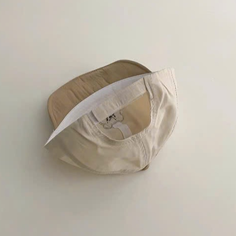 Mũ Lưỡi Trai Hình Gấu NiceDay Chất Liệu Vải Mềm Dành Cho Bé 0-1 Tuổi mesocshop