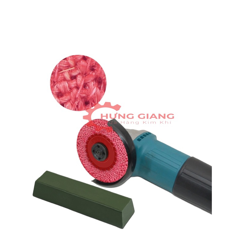 Xơ Dừa Đánh Bóng INOX, KIM LOẠI phi 100