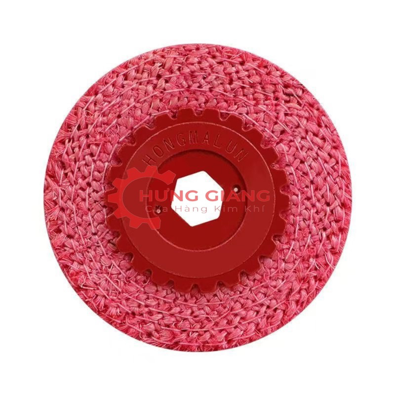 Xơ Dừa Đánh Bóng INOX, KIM LOẠI phi 100