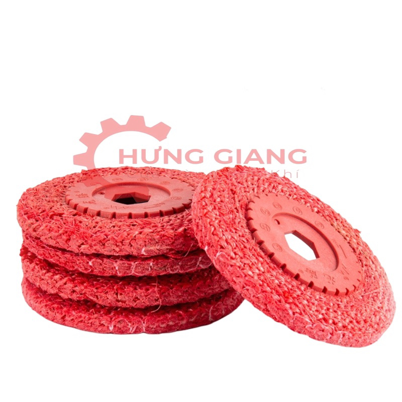 Xơ Dừa Đánh Bóng INOX, KIM LOẠI phi 100