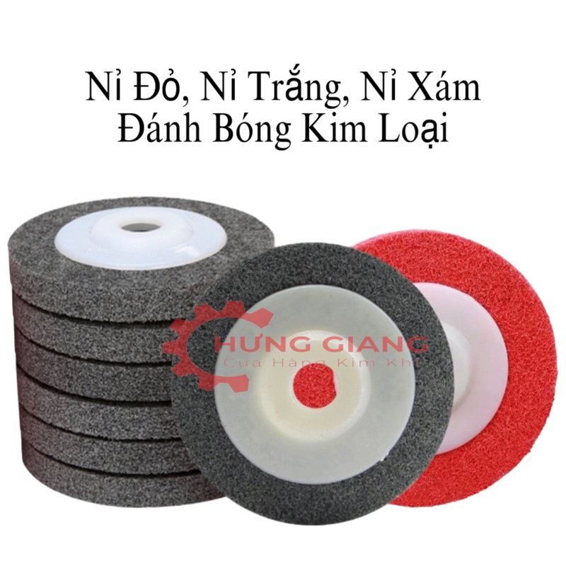 10 Nỉ Đánh Bóng Kim Loại, Nỉ Xám, Xơ dừa, Nỉ Đỏ, Nỉ Trắng phi100