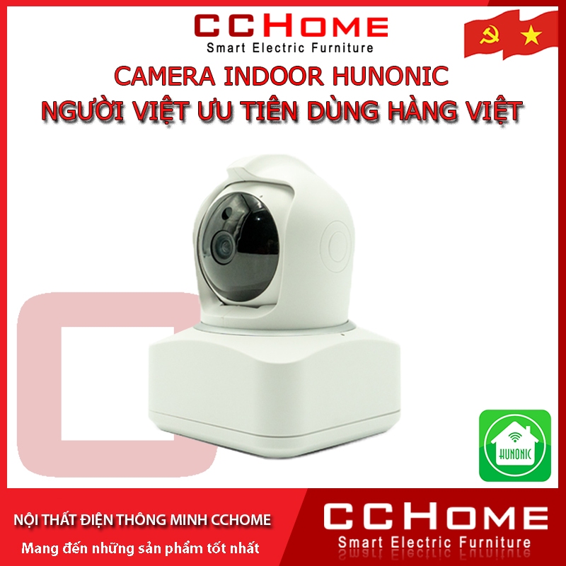 Camera ICat Indoor Hunonic wifi, Đàm Thoại 2 Chiều, Xoay 360 Độ, Tích ...