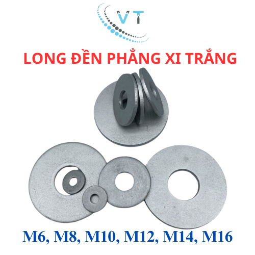 200g Long đền mạ kẽm M6-M8-M10-M12-M14-M16