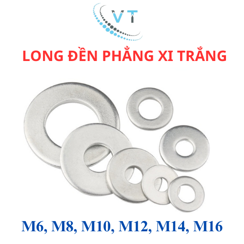 200g Long đền mạ kẽm M6-M8-M10-M12-M14-M16
