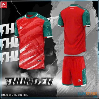 Bộ Quần Áo Bóng Đá Không Logo – QA Justplay Thunder