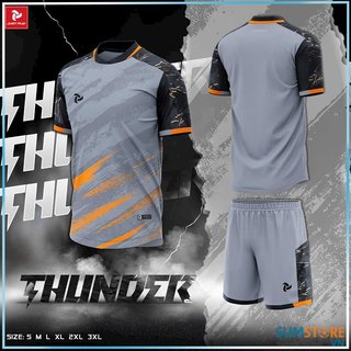 Bộ Quần Áo Bóng Đá Không Logo – QA Justplay Thunder