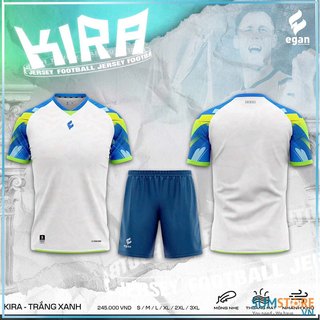 Bộ Quần Áo Bóng Đá không logo – Egan Kira