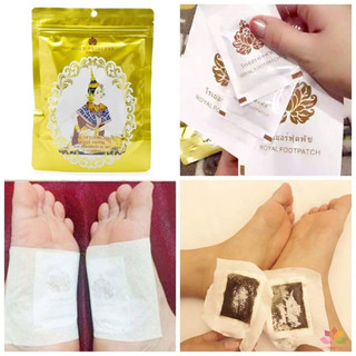 Miếng dán thải độc chân Gold Princess Thái Lan (gói 10 miếng) - SHOP DẦU DOKRAK