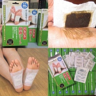 Miếng dán thải độc chân Kenko nội địa Nhật Bản 30 miếng Giúp Ngủ Ngon Thư Giãn - SHOP DẦU DOKRAK
