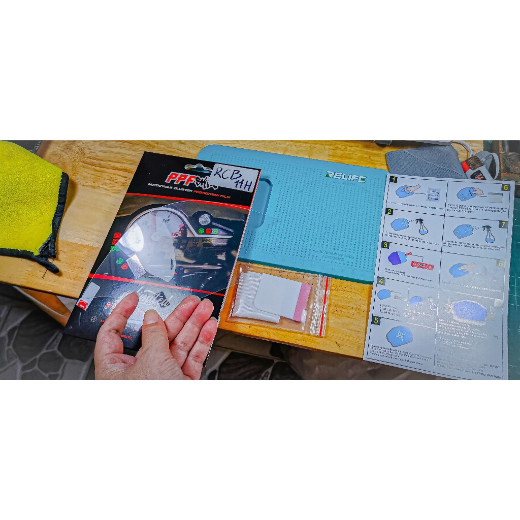 PPF LCD RCB vespa , vision. future. SH 350. excenter. cường lực dán bảo vệ đồng hồ xe, hàng nhập khẩu TPU