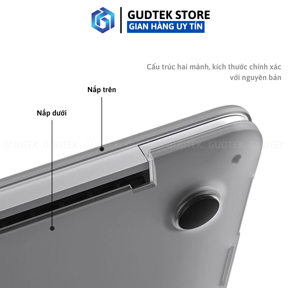 Ốp Macbook Nhám, Case Macbook Matte Bảo Vệ Máy, Nhiều Màu