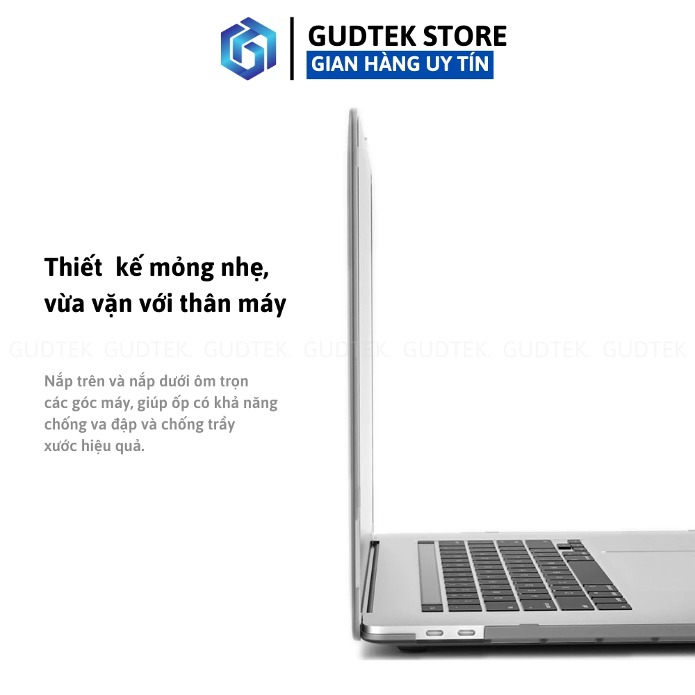Ốp Macbook Nhám, Case Macbook Matte Bảo Vệ Máy, Nhiều Màu