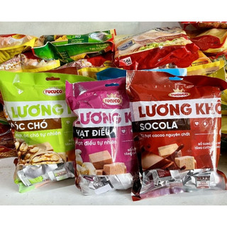Lương Khô Mini Fucuco 12 Vị Chính hãng Túi 400g - CÔ THƯ MARKET
