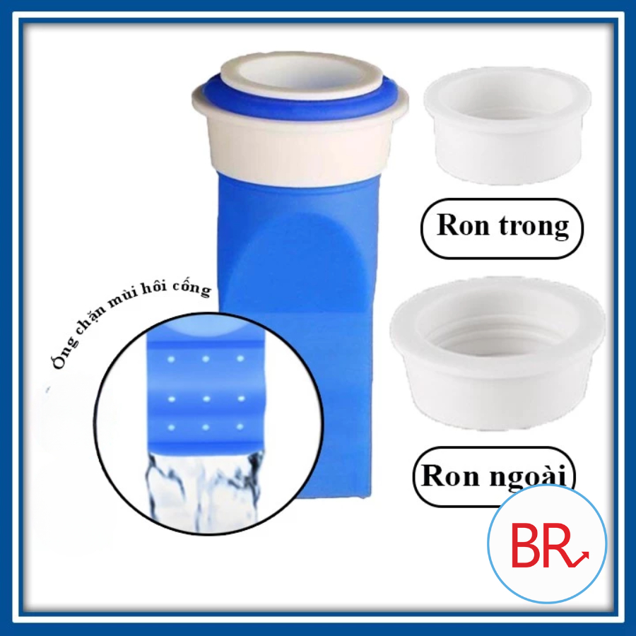 [XẢ KHO] 2/3/5 Ống Chặn Mùi Hôi Cống Ngăn Côn Trùng Xâm Nhập Chất Liệu Silicon 00803