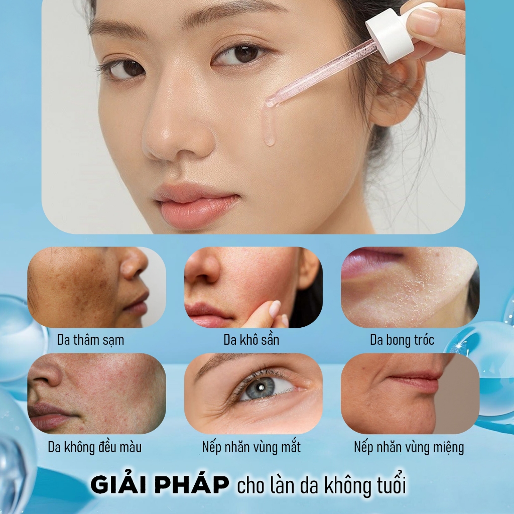 Serum hỗ trợ phục hồi và làm sáng da - serum phục hồi trẻ hóa da