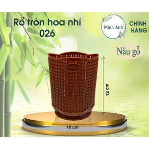 Rổ nhựa tròn nhỏ giá rẻ đựng vật dụng TL-026 khay