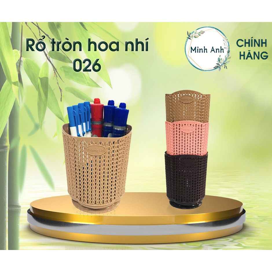 [Hỏa tốc] Rổ nhựa tròn nhỏ giá rẻ đựng vật dụng TL-026 khay