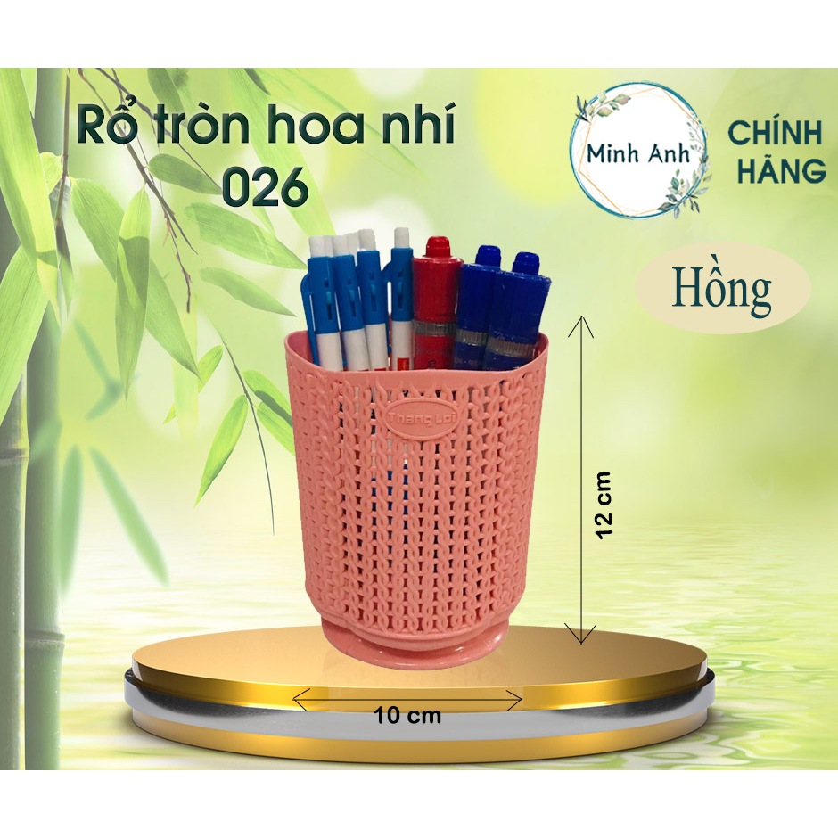 [Hỏa tốc] Rổ nhựa tròn nhỏ giá rẻ đựng vật dụng TL-026 khay