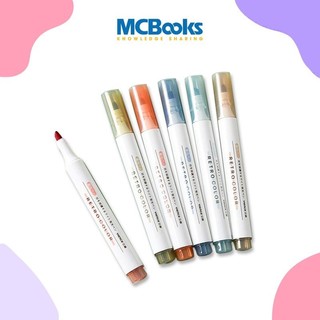 Bút đánh dấu highlight dạ quang nhiều màu học ngoại ngữ siêu đỉnh