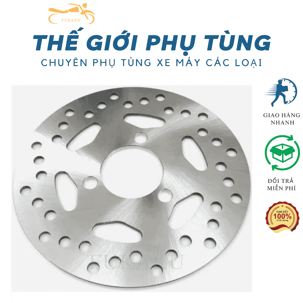Đĩa Thắng Trước Xe Nozza Hàng Cao Cấp