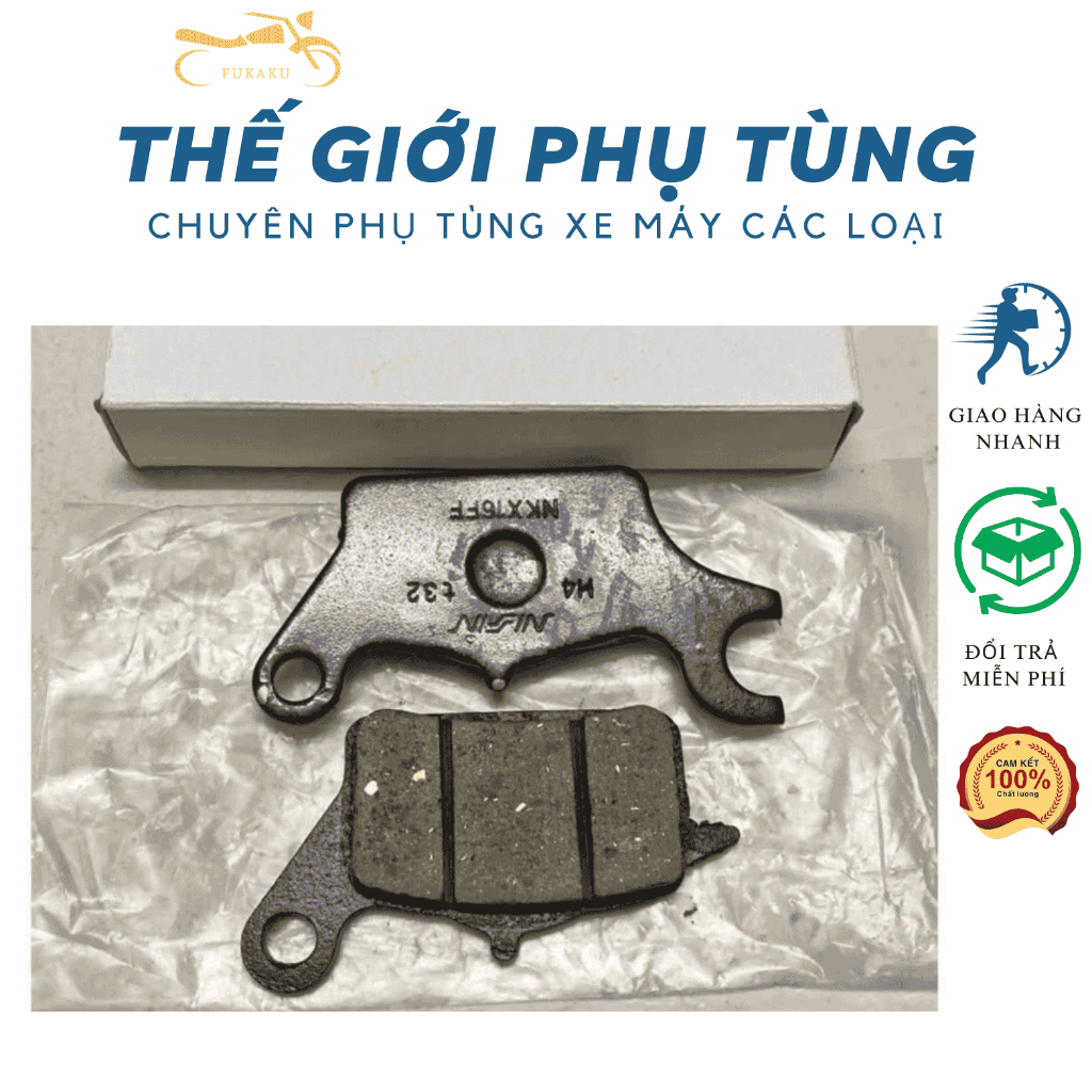 Bố Thắng Đĩa Trước S110, Future125, RSX110, Winner, Sonic, Future X Hàng Cao Cấp