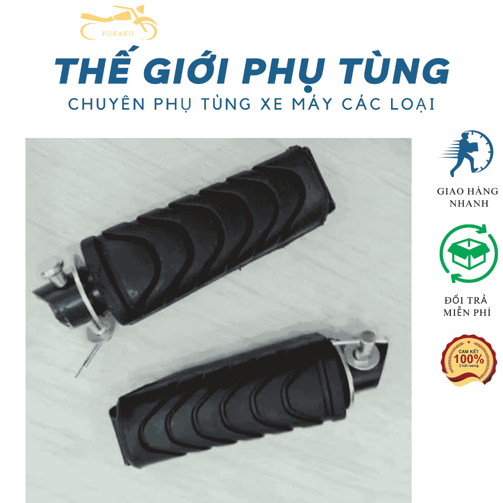 Cao Su Gác Chân Sau Cho Xe Vision Hàng Cao Cấp