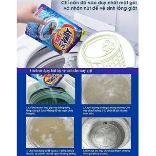 Bột Tẩy Lồng Giặt Hàn Quốc Gói 450g – Vệ Sinh Máy Giặt Gọn Gàng, Dễ Sử Dụng – CÔ THƯ MARKET
