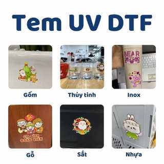 Print Logo Images with 3D UV Stamps to stick on Ceramic Cups, Ceramic Mugs, Glass Cups