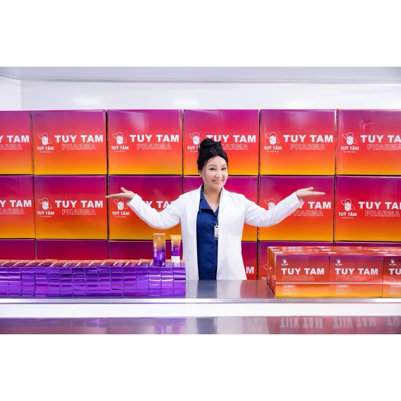 COMBO PEEL da - Tùy Tâm Pharma - Bao gồm: Serum MESO + Kem HA + Kem PEEL