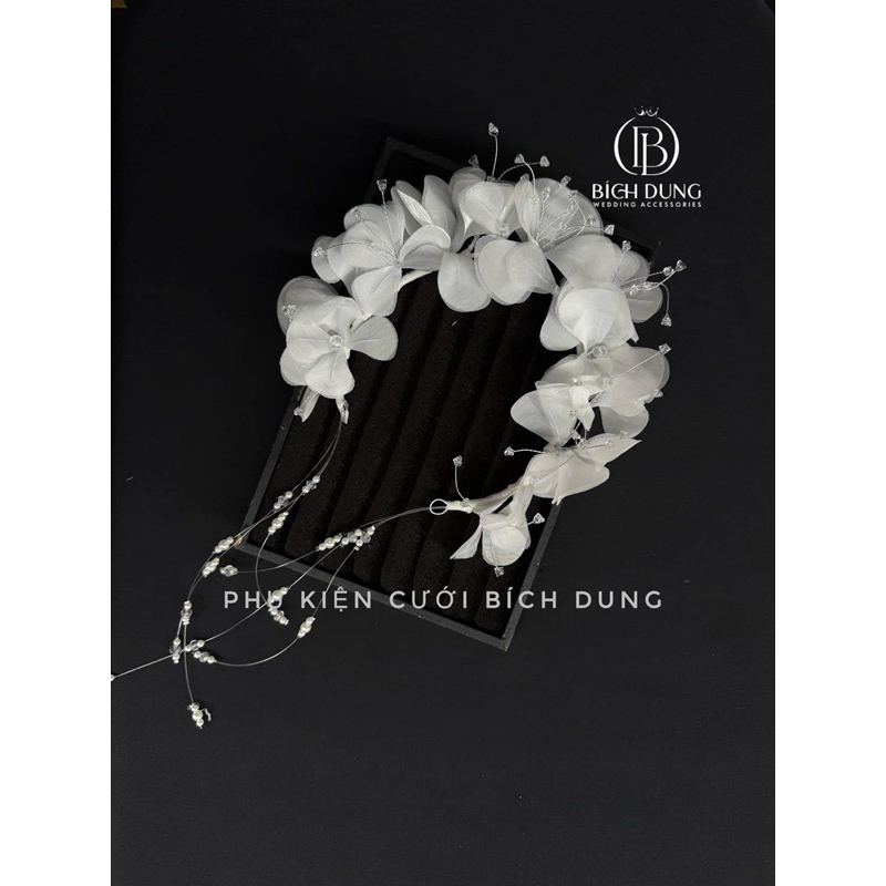 🌥️Cài tóc hoa voan xinh|PHUKIENCUOIYENLINH