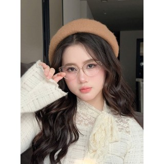 Gọng kính mắt thời trang ANNA nam nữ dáng mắt mèo chất liệu hợp kim siêu nhẹ AN5740