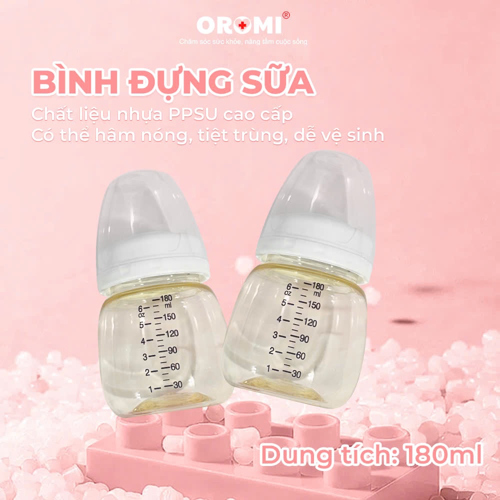 Máy hút sữa điện đôi OROMI XN10 - Hút sữa massage hiệu quả, không đau rát - Nhựa PPSU cao cấp