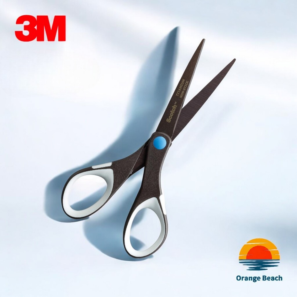 Kéo 3M Scotch Titanium/Chống Dính/Siêu Bền 100k Lần Cắt/Văn Phòng/Thủ Công/1457/1467/1468