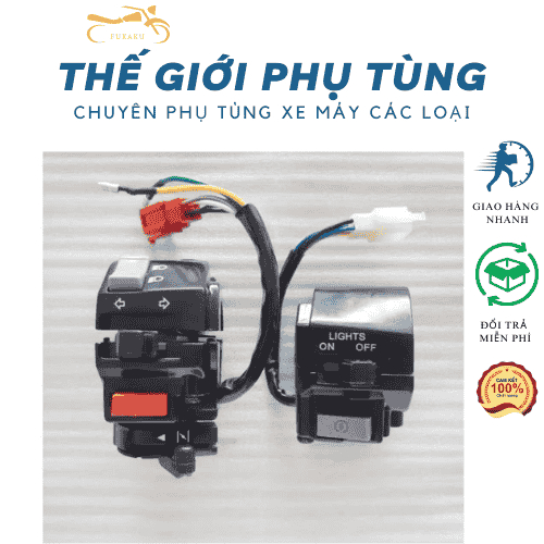 Bộ Cùm Công Tắc Xe Jupiter V - Jupiter R Hàng Cao Cấp