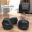 Tạ Tập Gym Tại Nhà Thiết Kế Lục Giác Chống Trơn Trượt, Chất Liệu Gang Bọc Cao Su Bền Bỉ (2,5-30Kg)