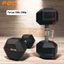 Tạ Tập Gym Tại Nhà Thiết Kế Lục Giác Chống Trơn Trượt, Chất Liệu Gang Bọc Cao Su Bền Bỉ (2,5-30Kg)