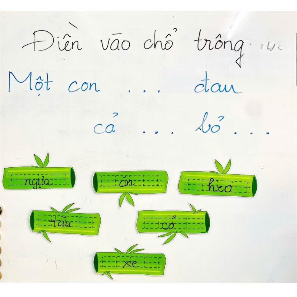 Cây tre 6 đốt - đồ dùng dạy học