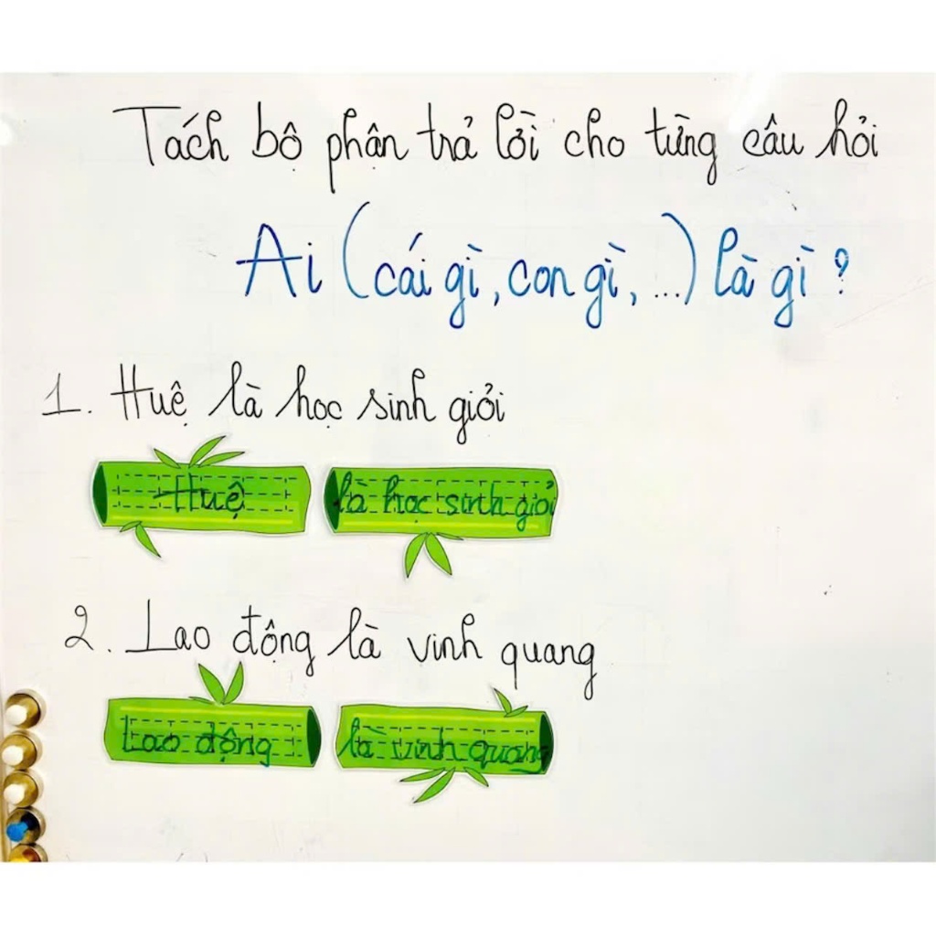 Cây tre 6 đốt - đồ dùng dạy học