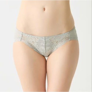 Quần lót nữ ren cao cấp 3D Gunze JS1057H, quần lót cạp thấp cho nữ nội địa nhật