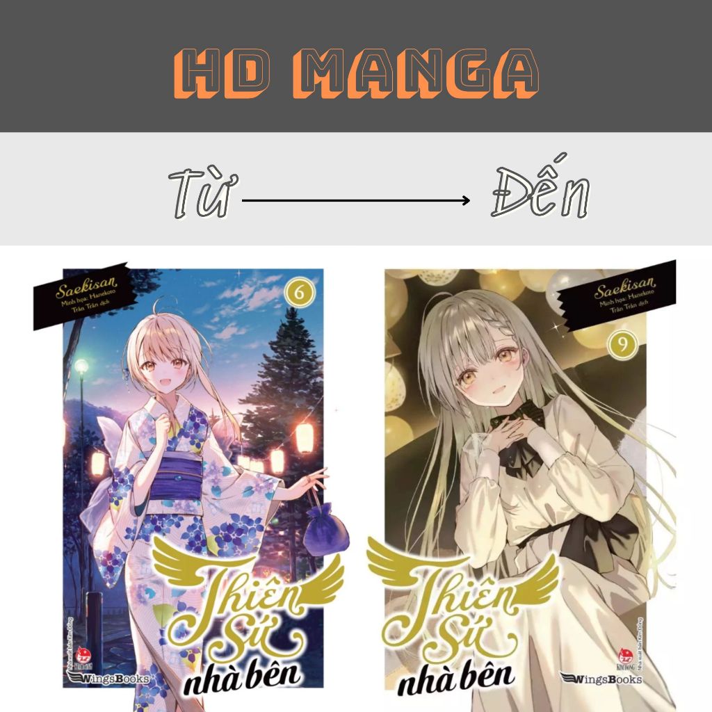 Sách - Thiên Sứ Nhà Bên - Tập 5.5 6 7 8 8.5 9 - Phổ thông và Boxset ...