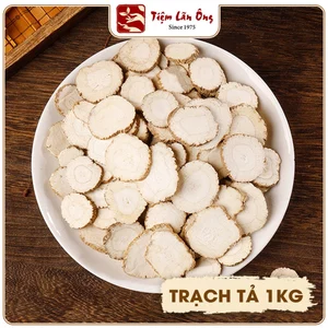 Trạch tả 1kg, sấy khô, thái phiến tròn, thơm, trắng, không lẫn tạp chất - Tiệm Lãn Ông