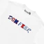Áo thun DONFEAR muliticolor logo chất liệu 100% cotton thoáng mát from unisex nam nữ