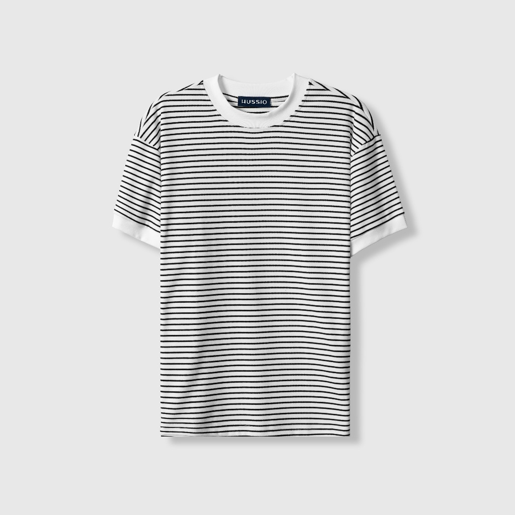 [SALE LẺ SIZE] Áo thun nam cổ tròn MASDY  vải wash lông mềm mịn, co dãn tốt, sang trọng, chuẩn form - HUSSIO