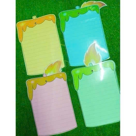 Nến kỳ diệu handmade (màu ngẫu nhiên) (Đồ Dùng Dạy Học)