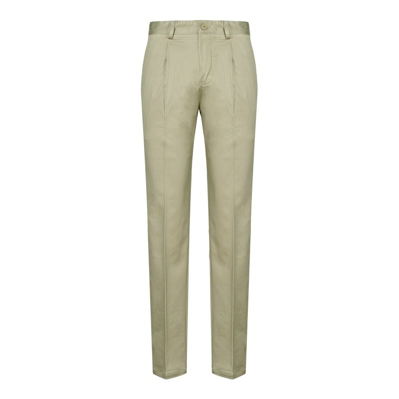 Quần kaki nam có ly Masculine cao cấp, chất liệu cotton, kiểu dáng regular thoải mái - KCL24.2