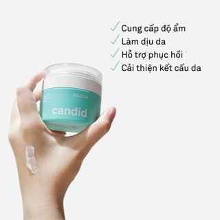 [Minisize 10ml] Kem Dưỡng Giúp Cấp Ẩm, Phục Hồi Candid B5 Cica Repair & Soothing Cream