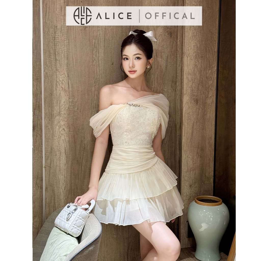 [BST Váy Dự Tiệc] BST Váy/Đầm Nữ Cao Cấp Alice Phù Hợp Dự Tiệc Phong Cách Nữ Tính, Thanh Lịch