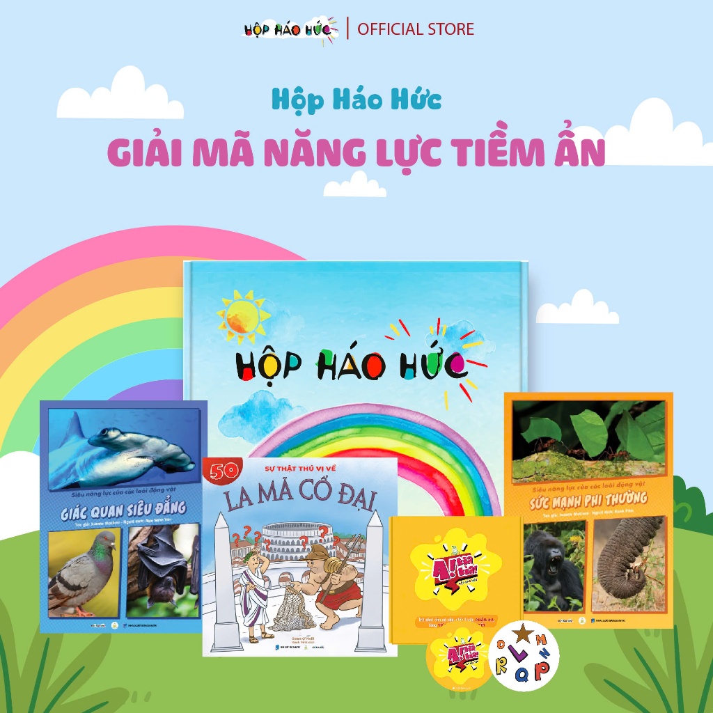 Ảnh Hộp Háo Hức Giải Mã Năng Lực Tiềm Ẩn sách cho bé 6-10 tuổi cùng con khám phá siêu năng lực trong thế giới tự nhiên 1
